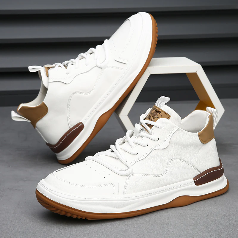 ALBERTI LEATHER TRAINERS - Image 10