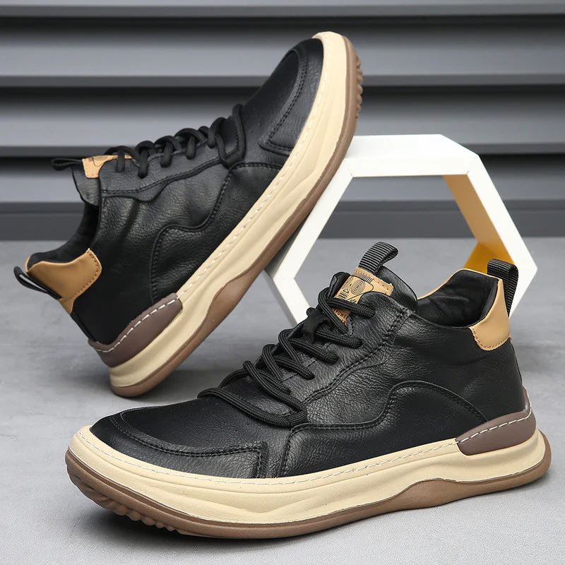 ALBERTI LEATHER TRAINERS - Image 12