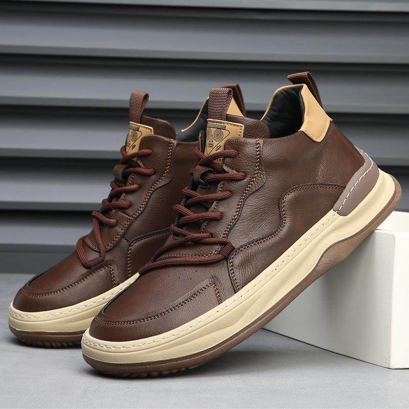 ALBERTI LEATHER TRAINERS - Image 13