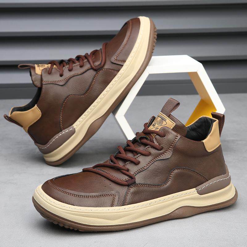 ALBERTI LEATHER TRAINERS - Image 14