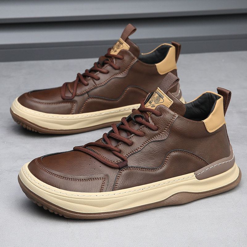 ALBERTI LEATHER TRAINERS - Image 15