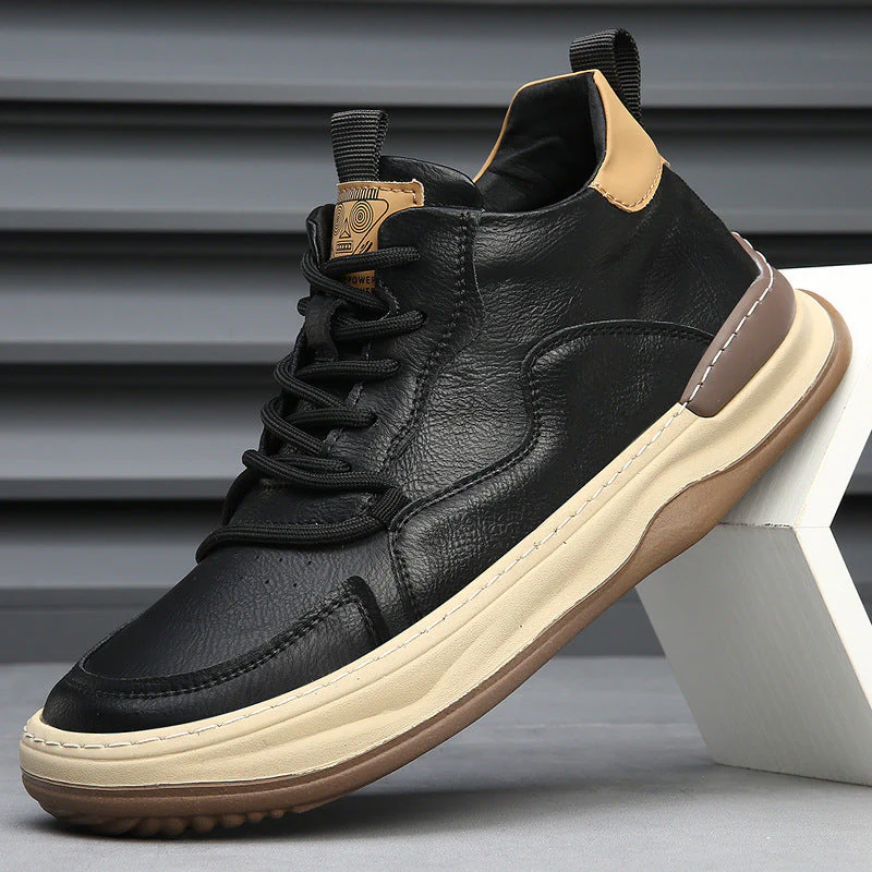 ALBERTI LEATHER TRAINERS - Image 3