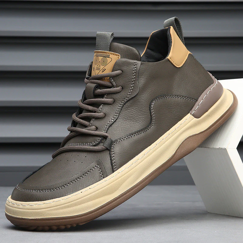 ALBERTI LEATHER TRAINERS - Image 5