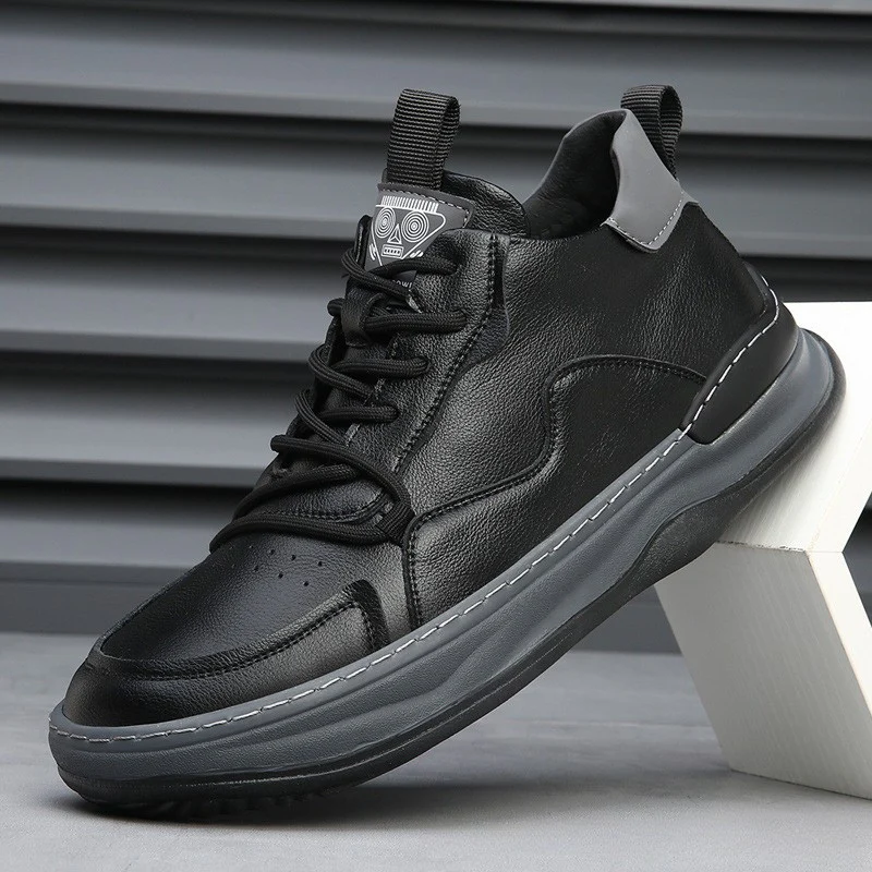 ALBERTI LEATHER TRAINERS - Image 6