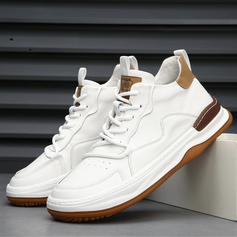ALBERTI LEATHER TRAINERS - Image 9