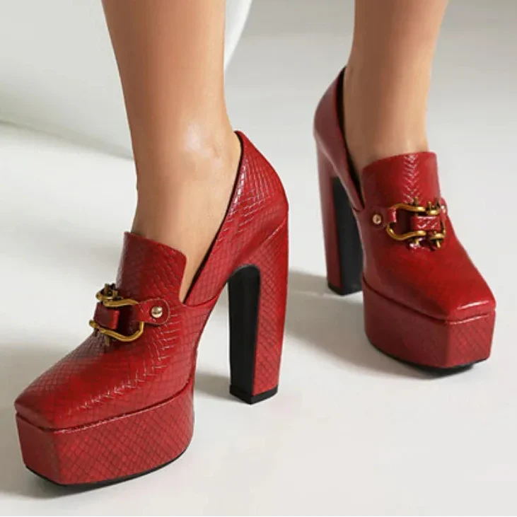 ALESSIA PLATFORM HEELS - Image 5