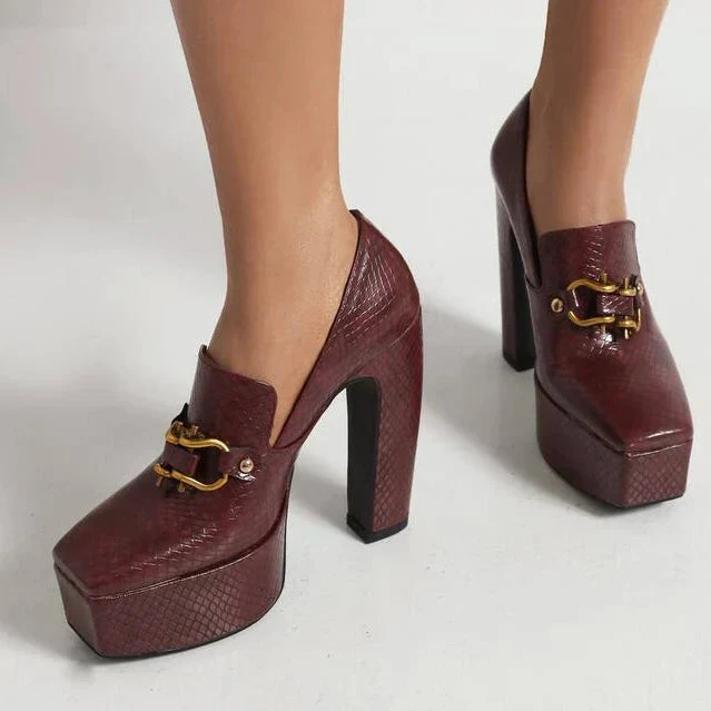 ALESSIA PLATFORM HEELS - Image 7