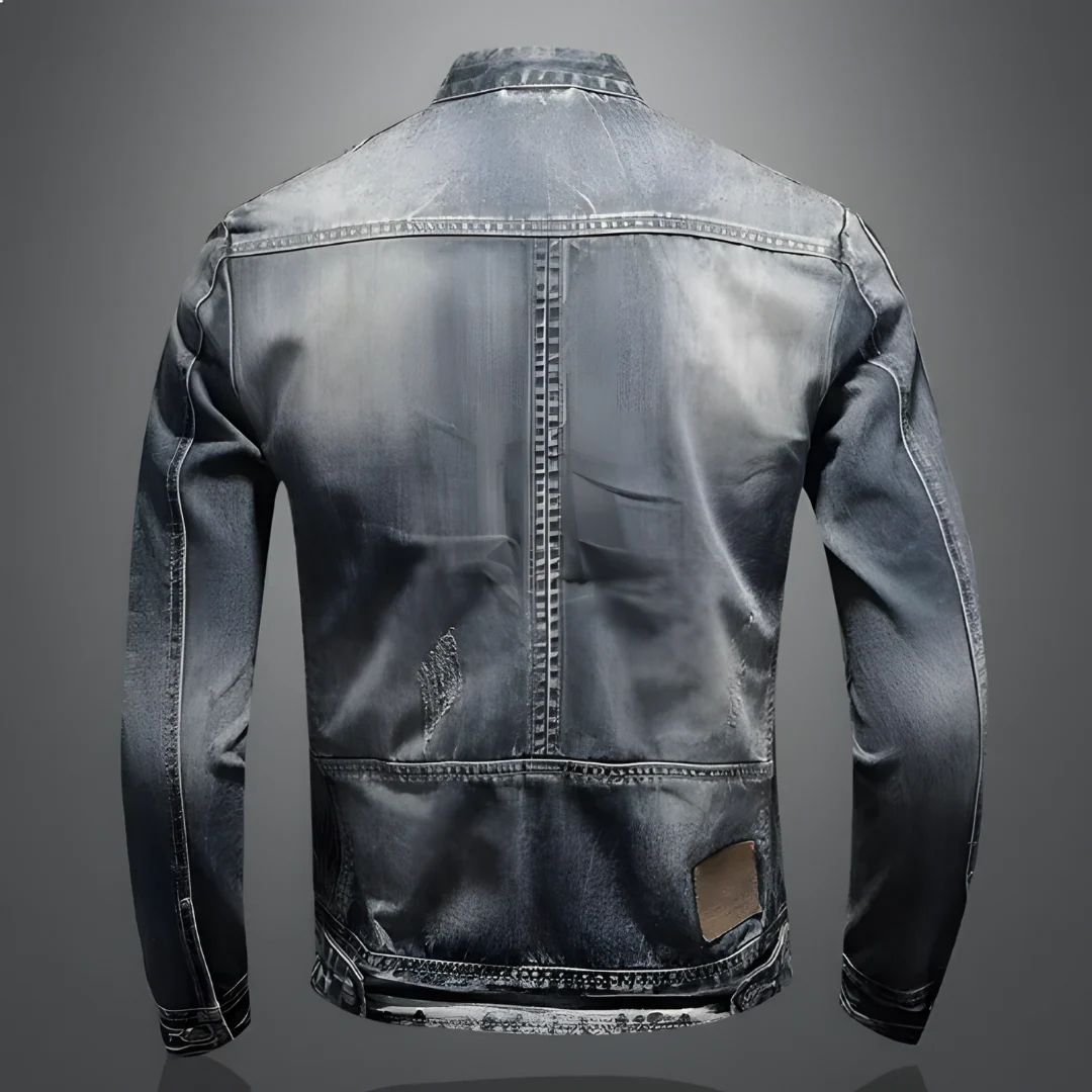 Alessio | Retro Denim Jacket - Image 3