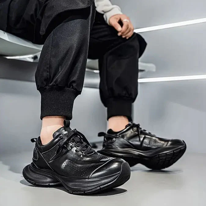 ALVERTON LEATHER TRAINERS - Image 14