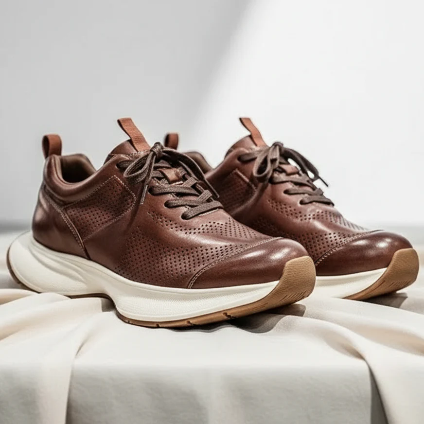 ALVERTON LEATHER TRAINERS - Image 5