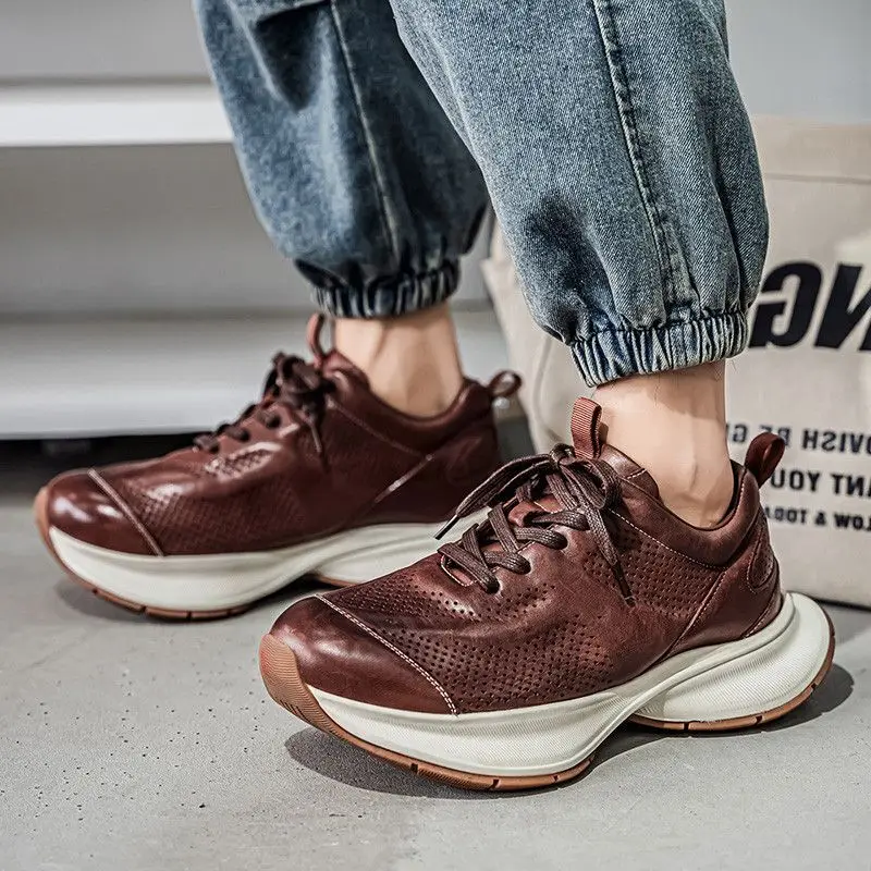 ALVERTON LEATHER TRAINERS - Image 7