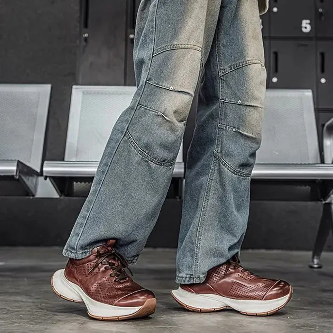 ALVERTON LEATHER TRAINERS - Image 8