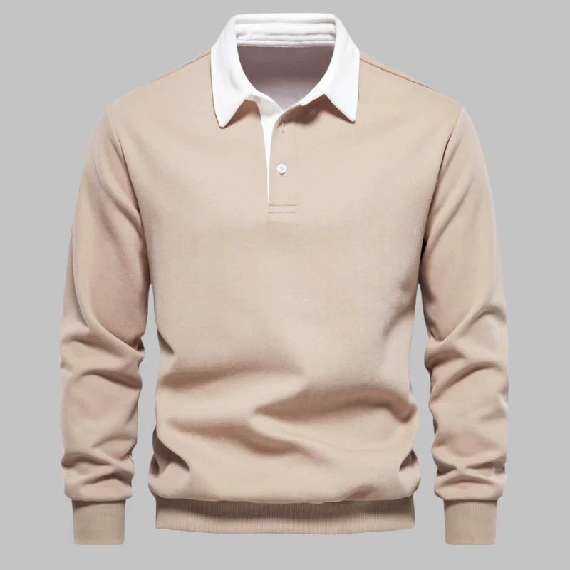 Andrew Collins Polo Collar Sweater - Image 10