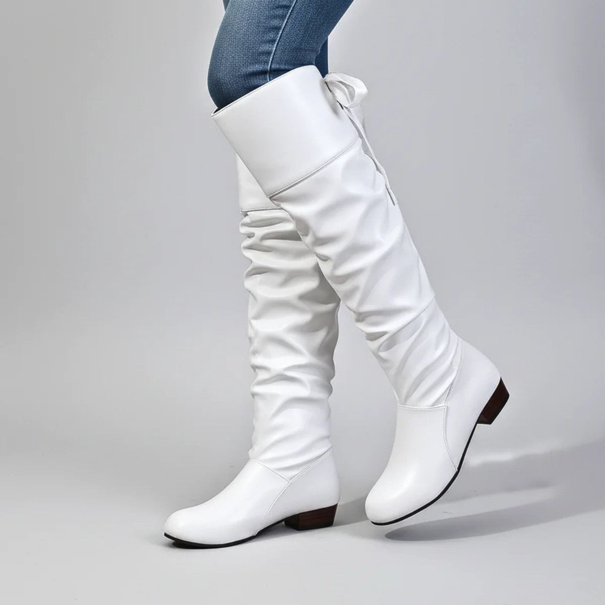 ANOURA LEATHER BOOTS - Image 4