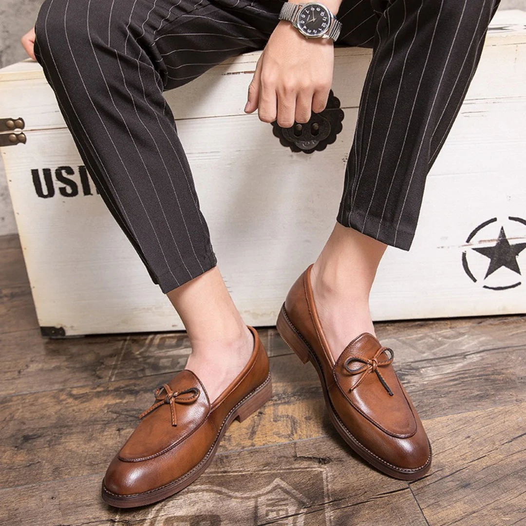 ARMAND LEATHER LOAFERS - Image 3