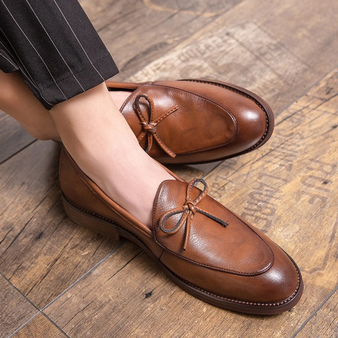 ARMAND LEATHER LOAFERS - Image 4