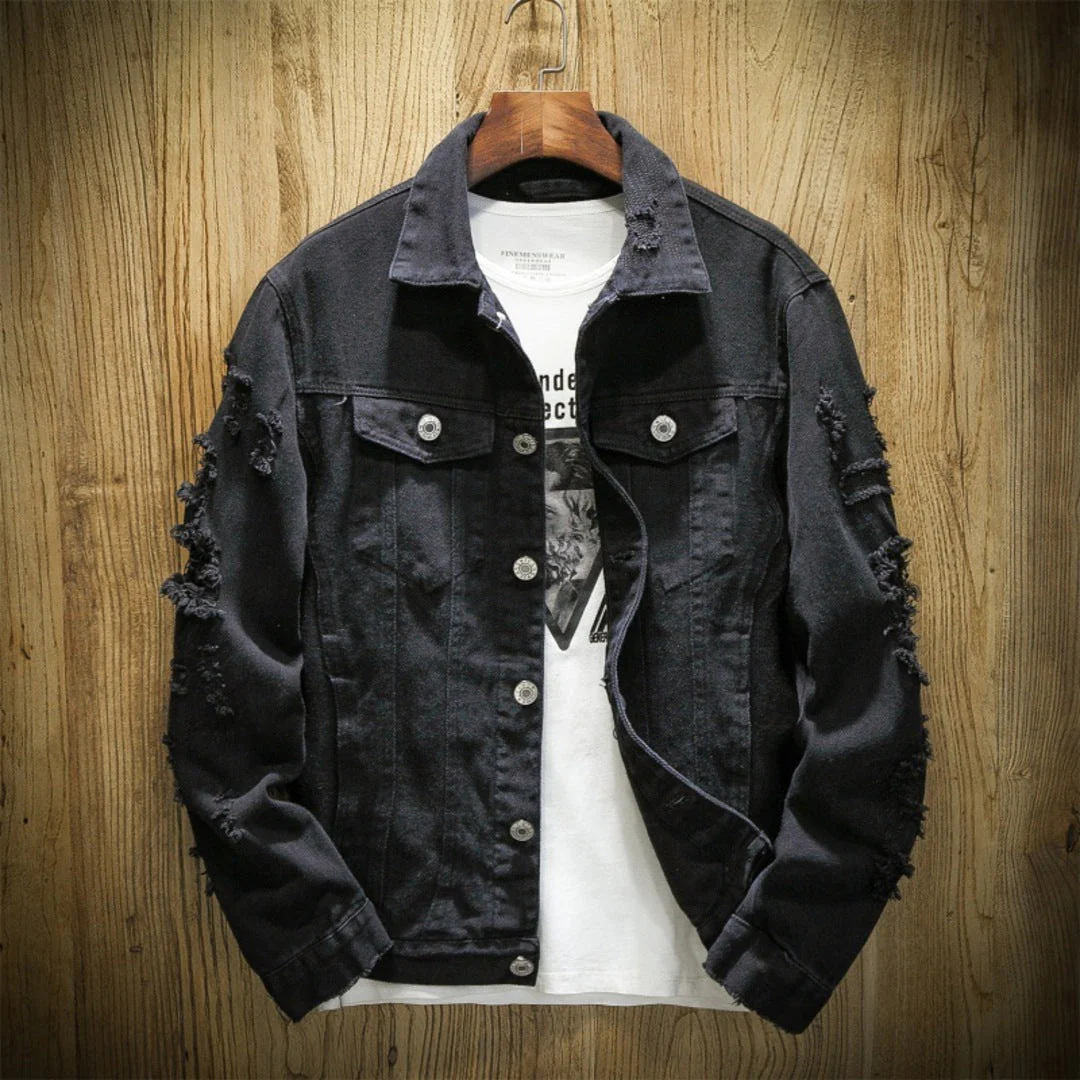 BASTIAN RIPPED JACKET - Image 2