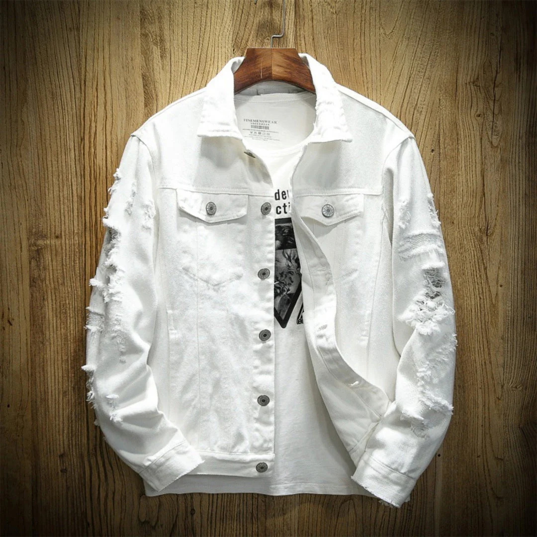 BASTIAN RIPPED JACKET - Image 3