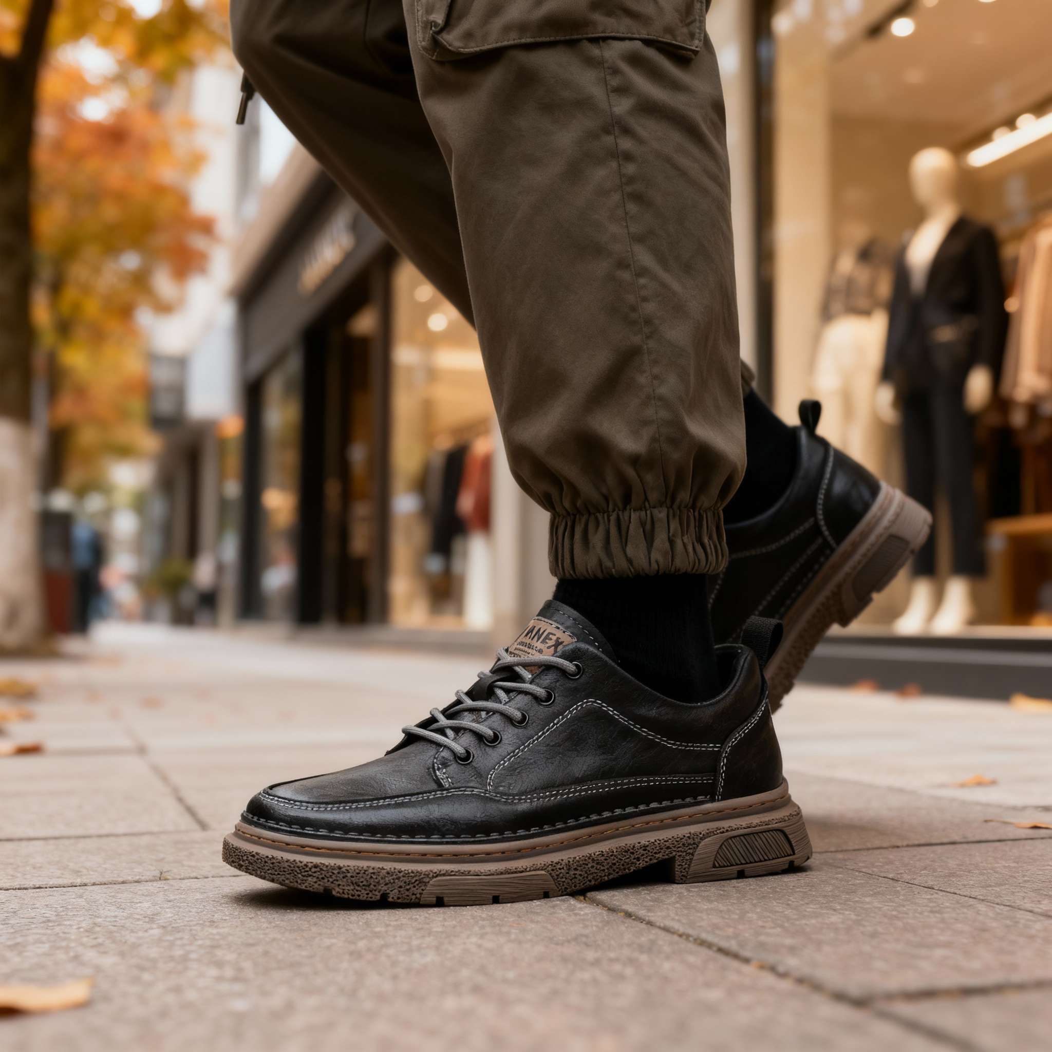 Brendan Leather Sneakers - Image 11