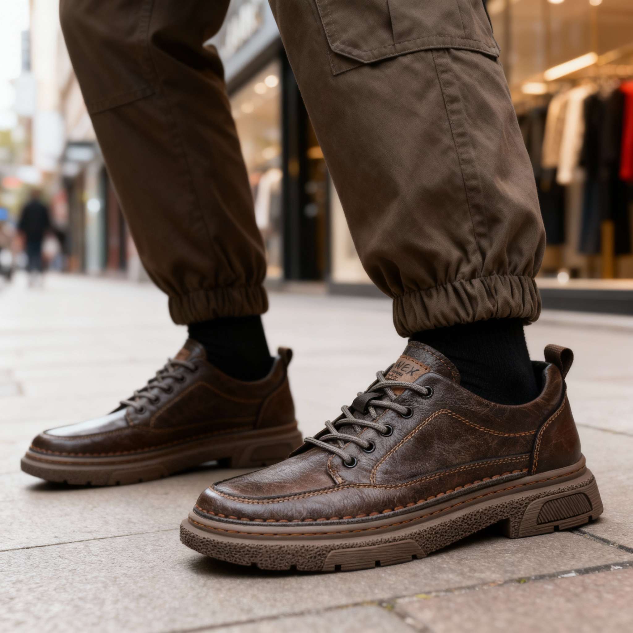 Brendan Leather Sneakers - Image 13