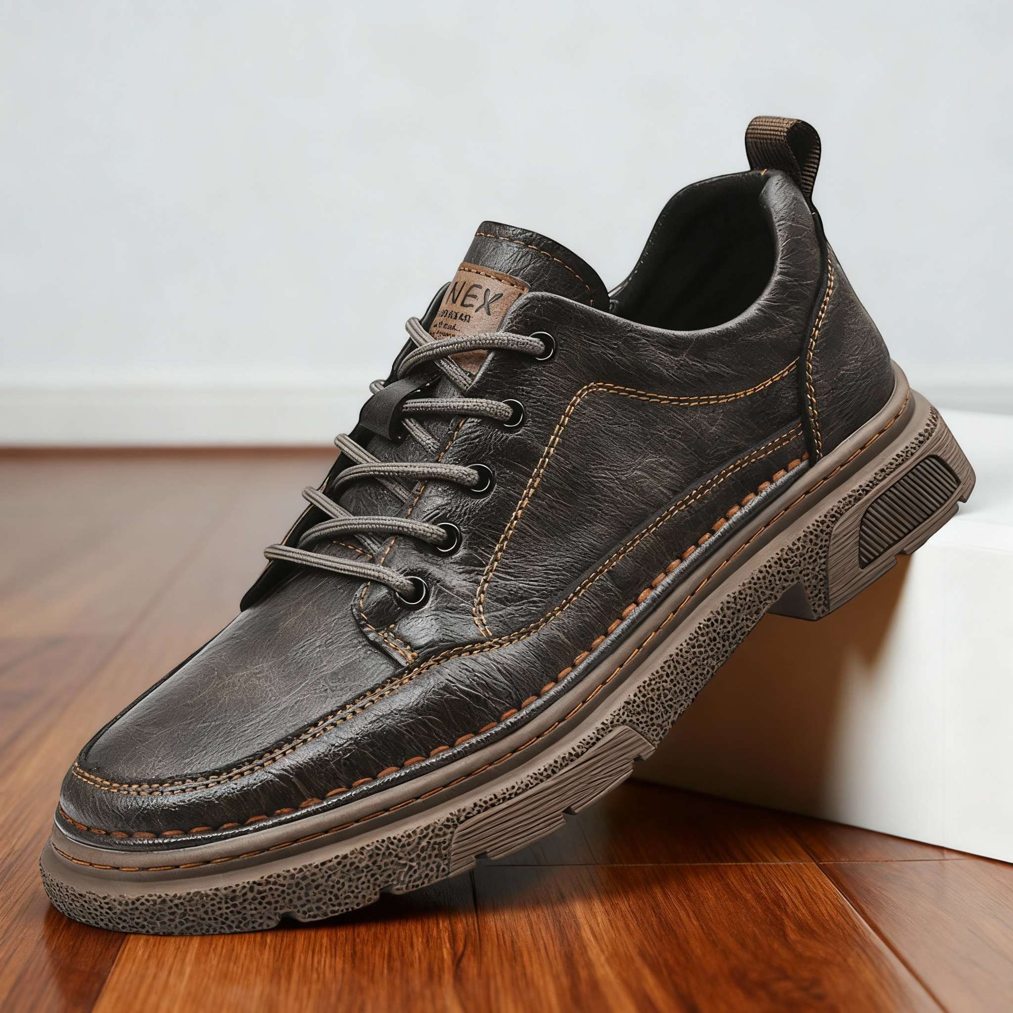 Brendan Leather Sneakers - Image 6
