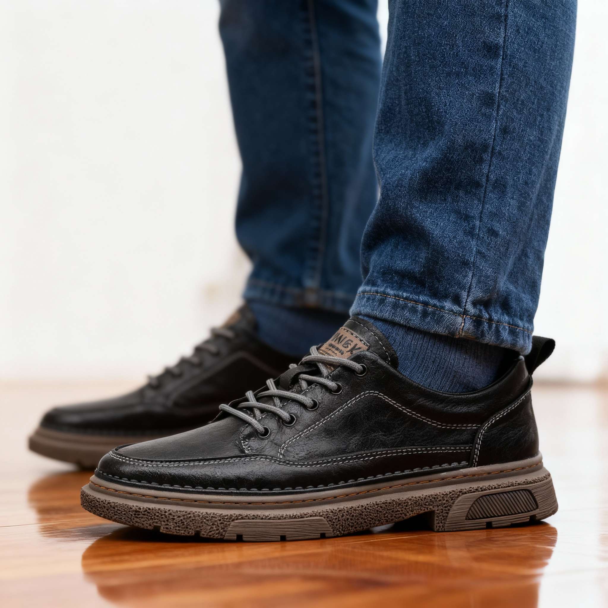 Brendan Leather Sneakers - Image 7