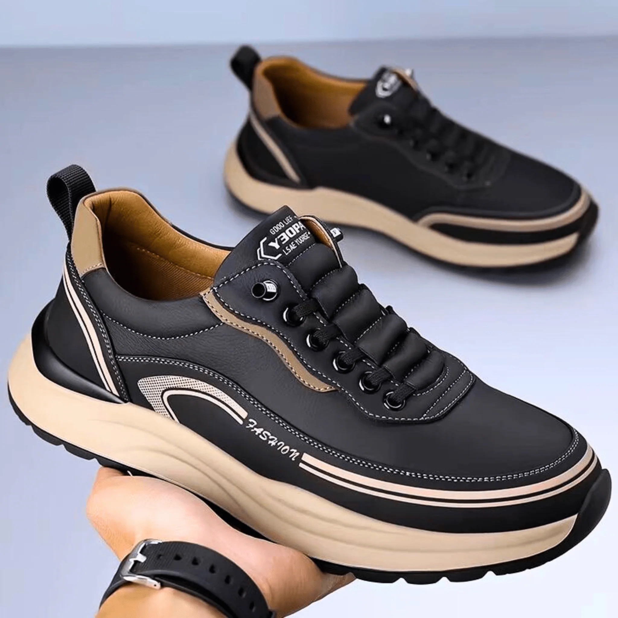 BRIXTON LEATHER TRAINERS - Image 10