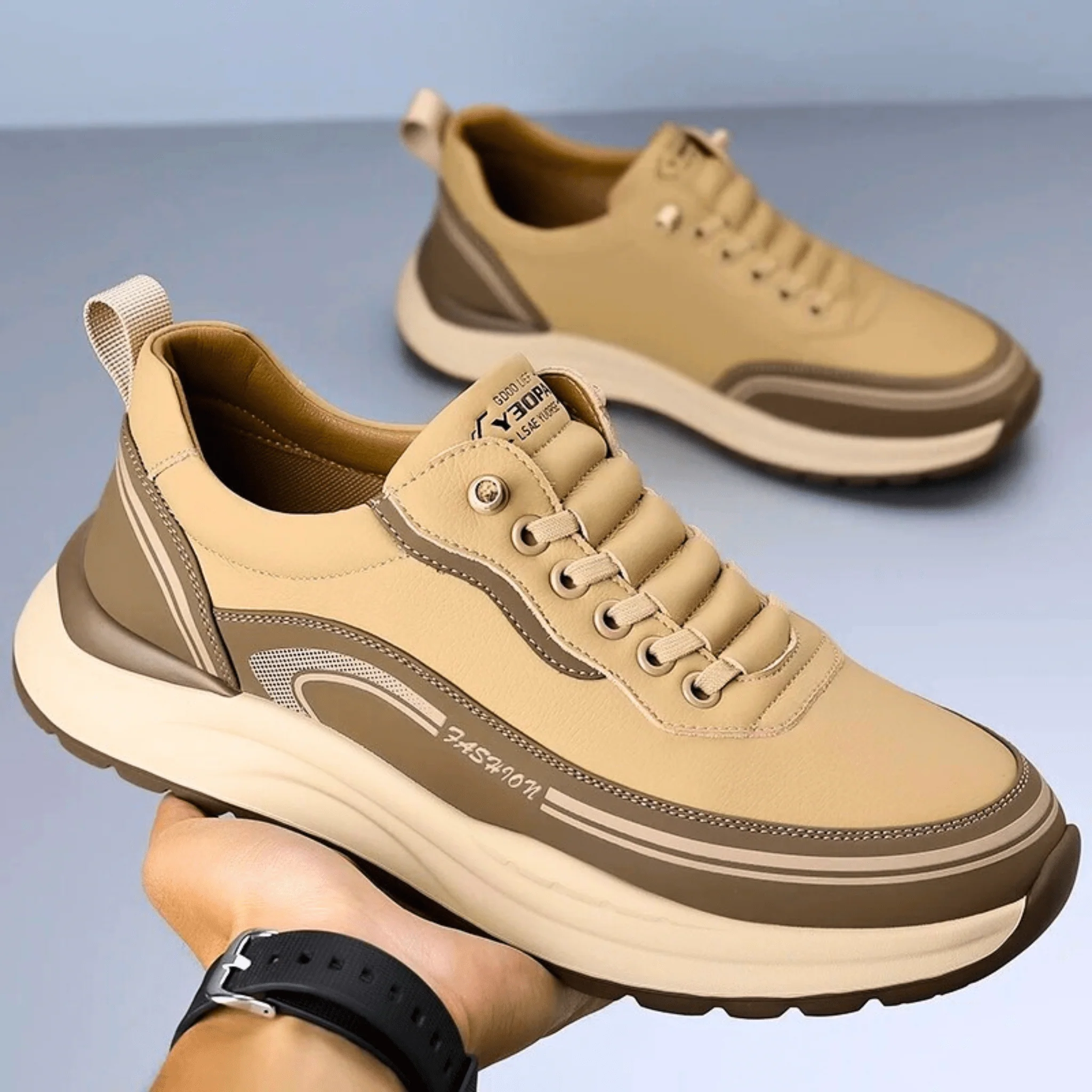 BRIXTON LEATHER TRAINERS - Image 12