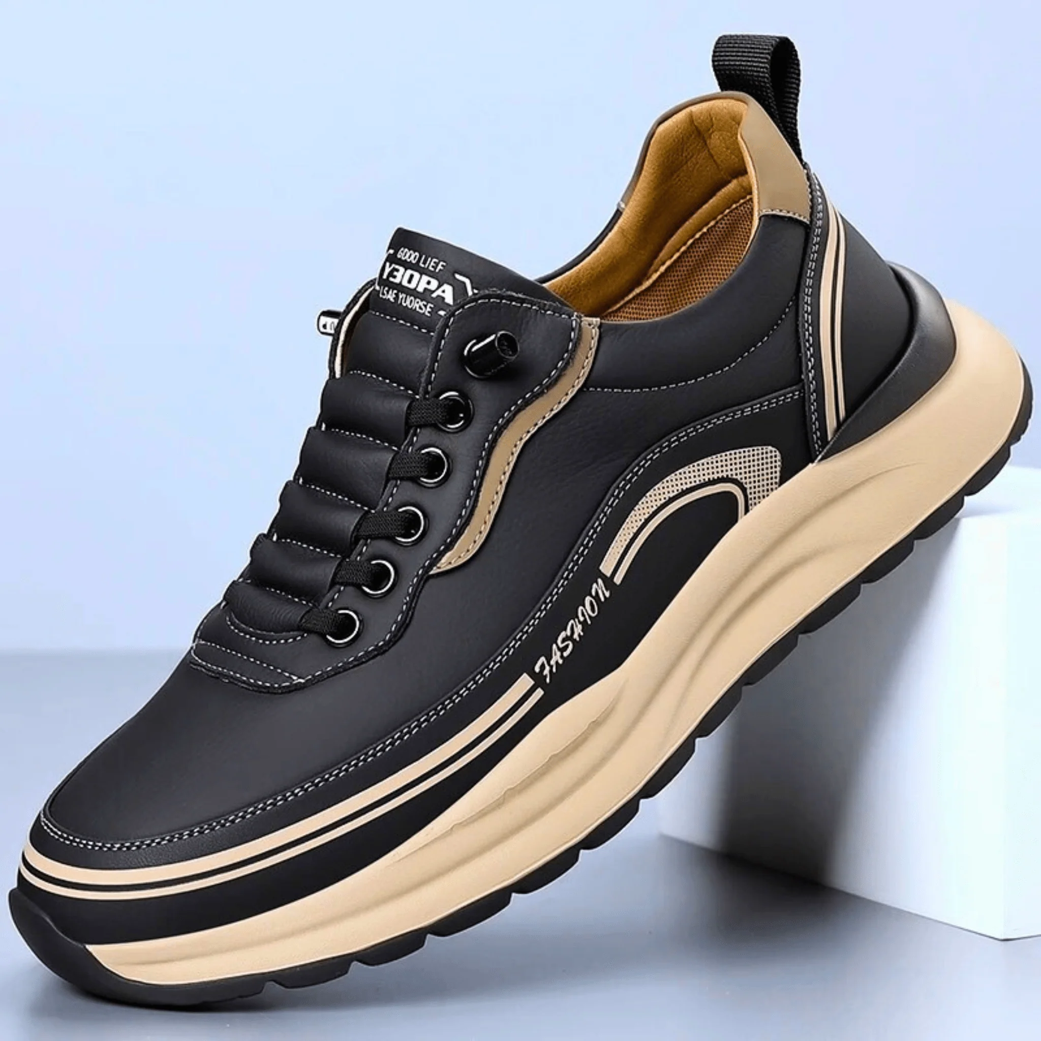 BRIXTON LEATHER TRAINERS - Image 2