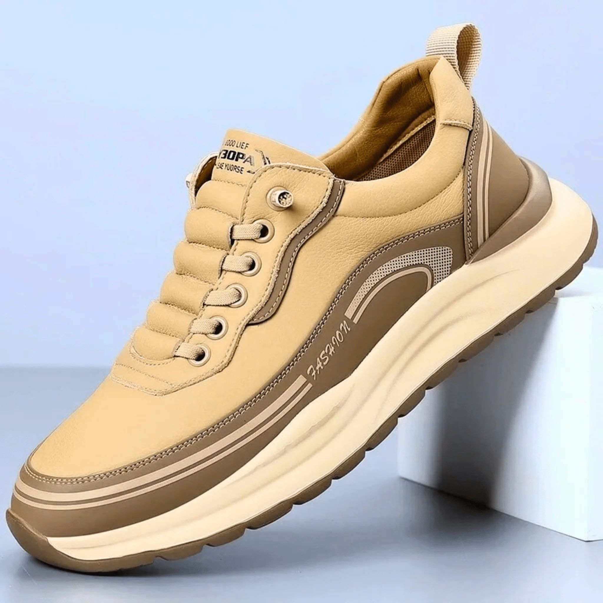 BRIXTON LEATHER TRAINERS - Image 3