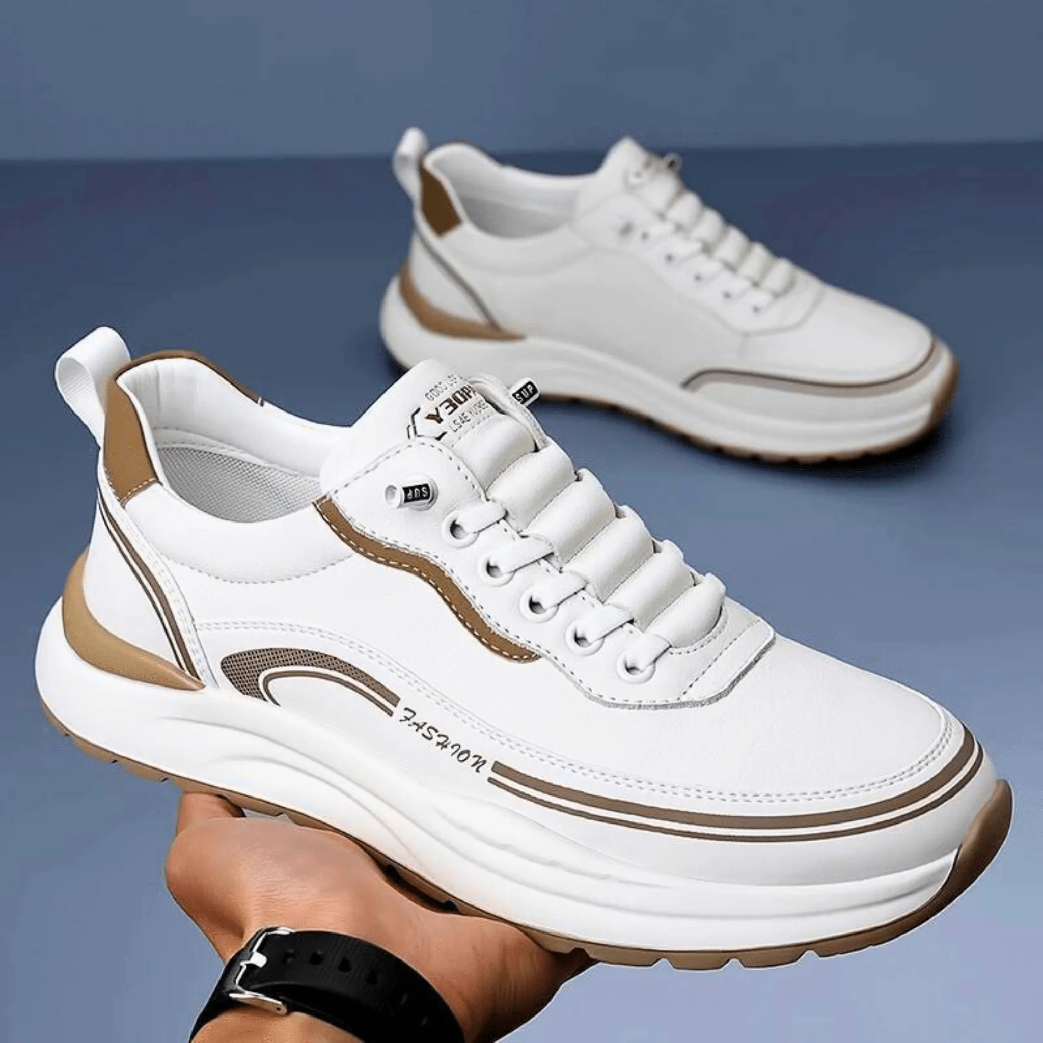 BRIXTON LEATHER TRAINERS - Image 5