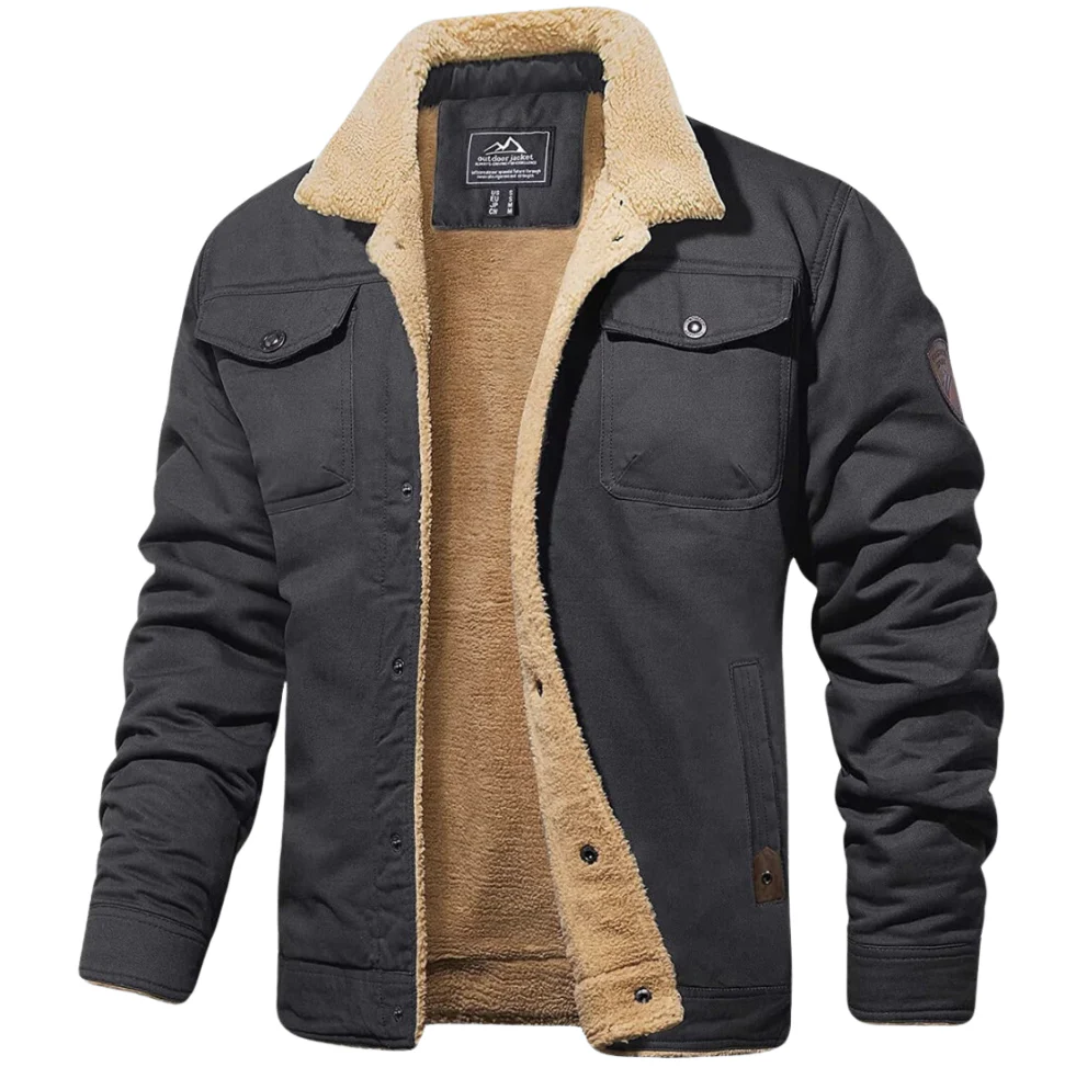 Casey | Fleece Bomber Jacket - Image 5