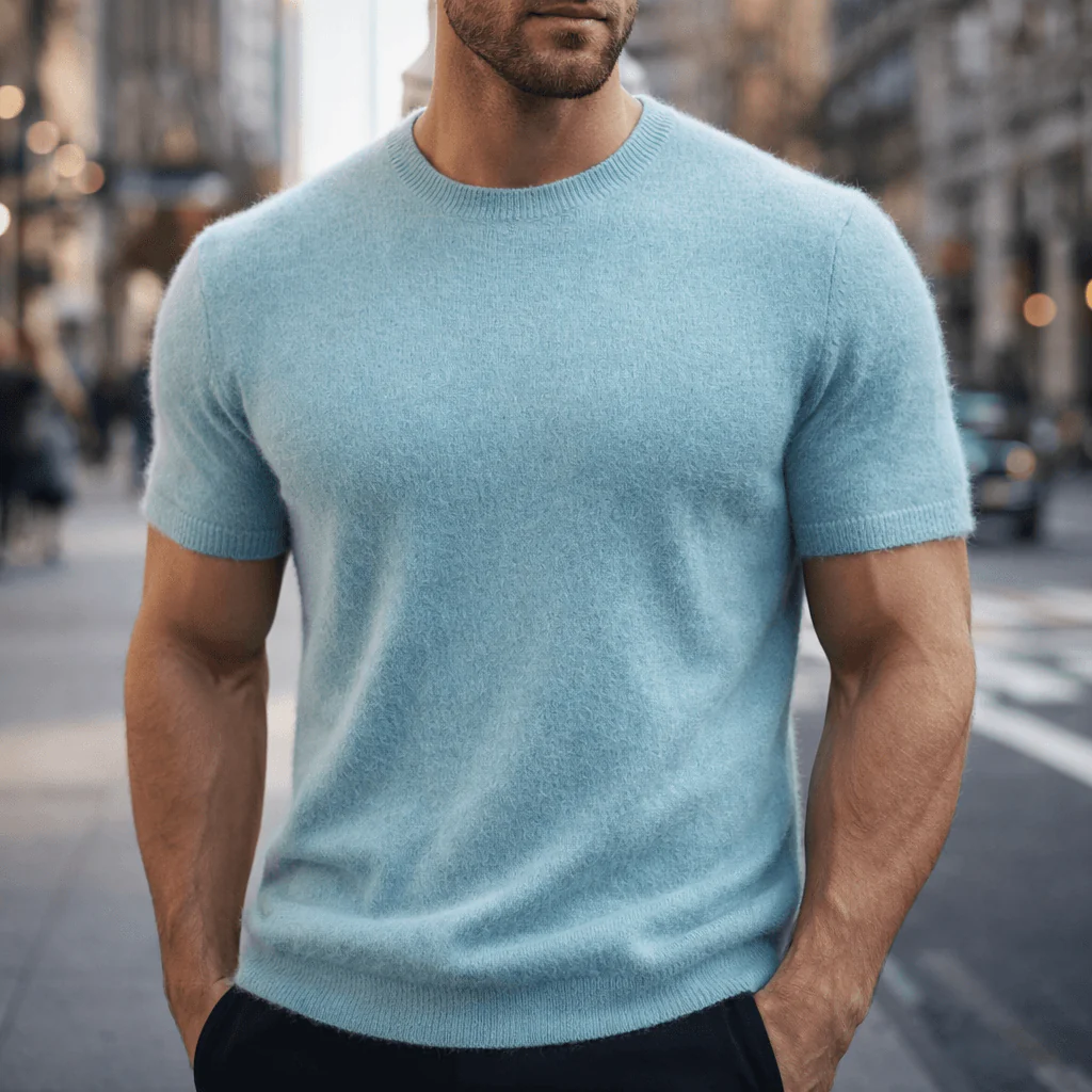 CASSIAN CASHMERE TEE - Image 3
