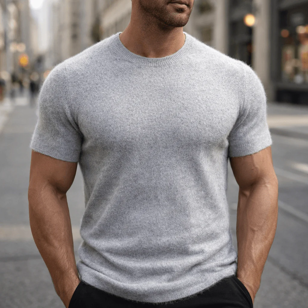 CASSIAN CASHMERE TEE - Image 5