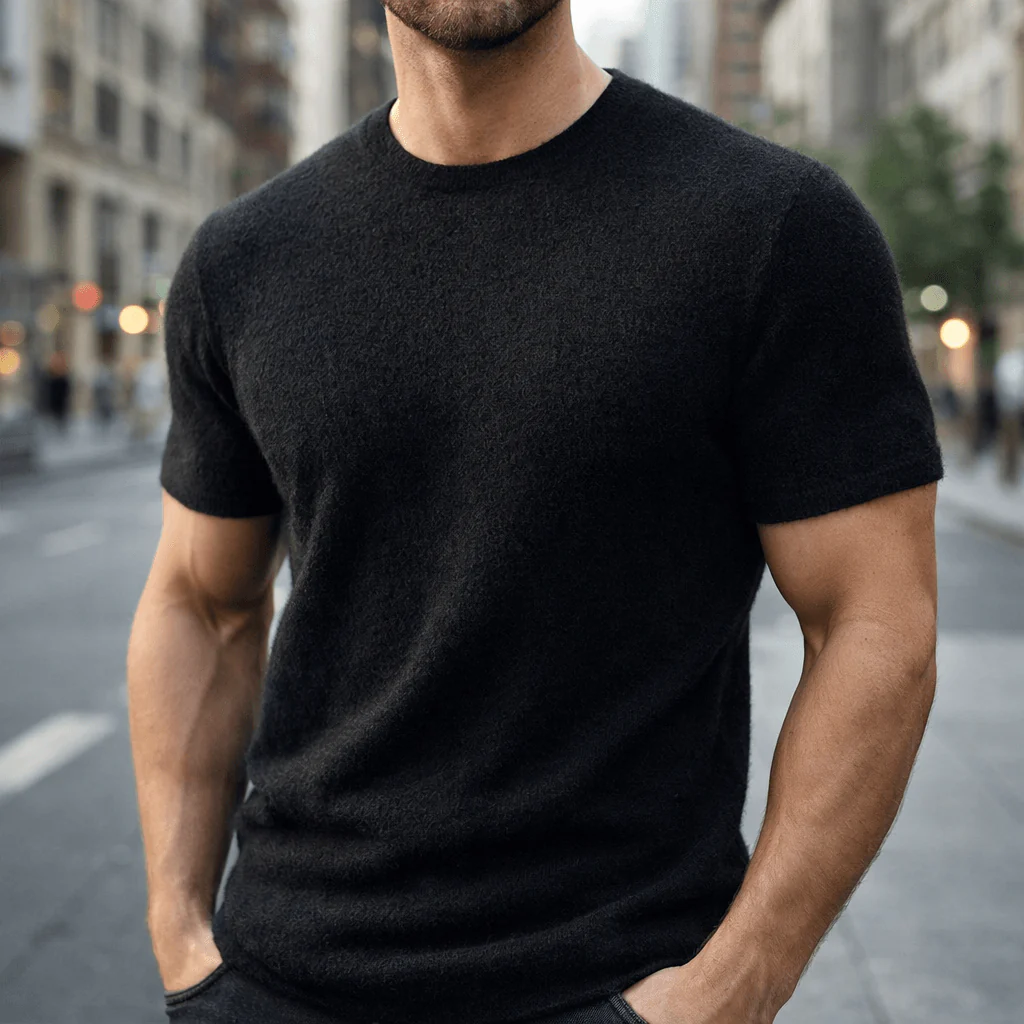 CASSIAN CASHMERE TEE - Image 6
