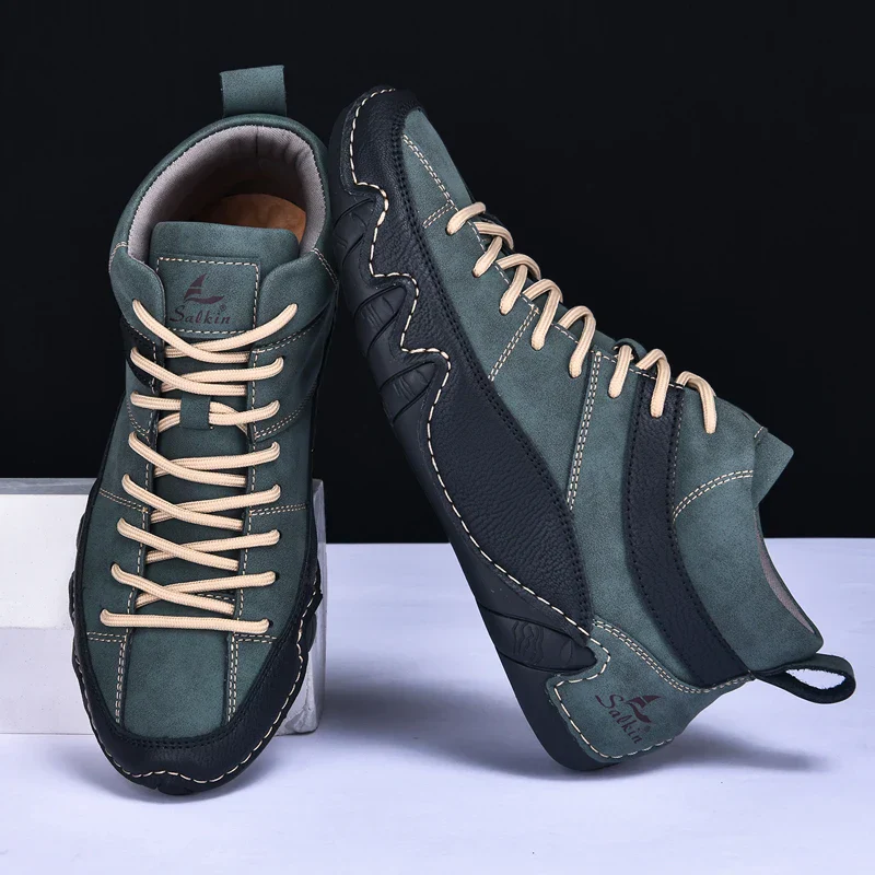 CAVENDISH HIGH-TOP TRAINERS - Image 12