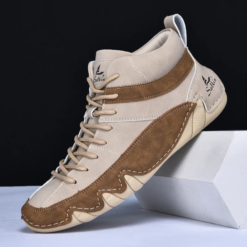 CAVENDISH HIGH-TOP TRAINERS - Image 2