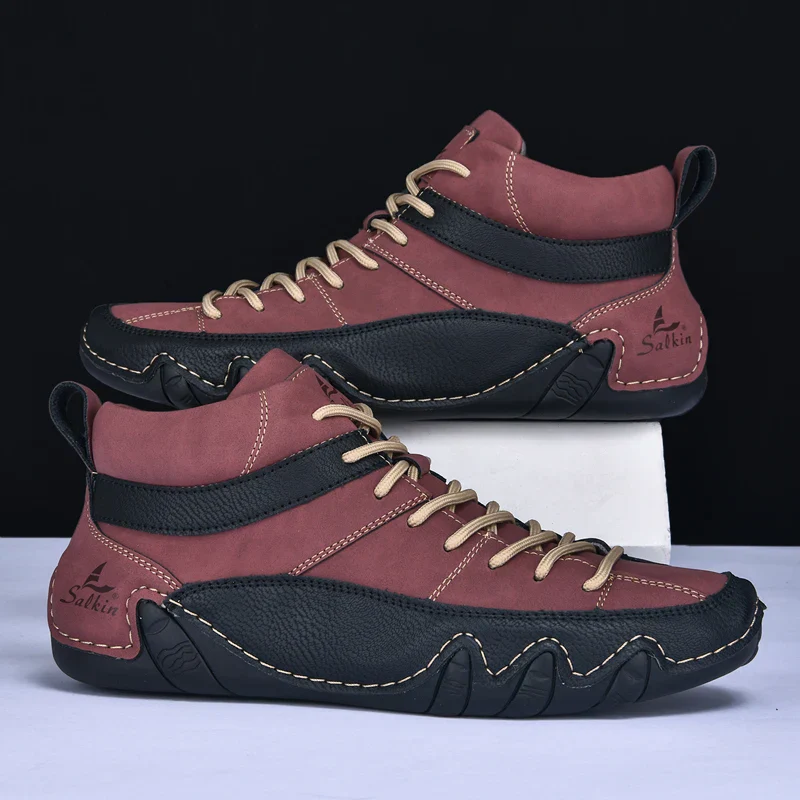 CAVENDISH HIGH-TOP TRAINERS - Image 9