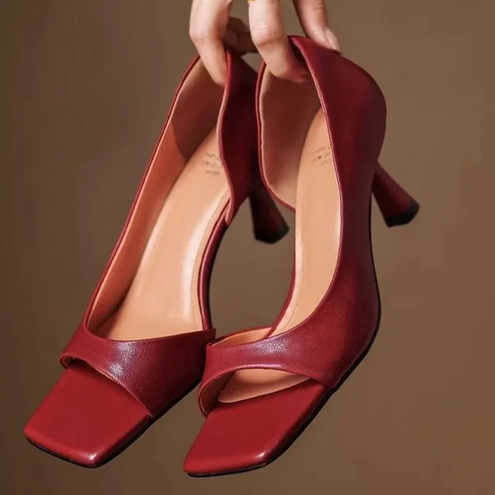CILLIAN LEATHER HEELS - Image 6