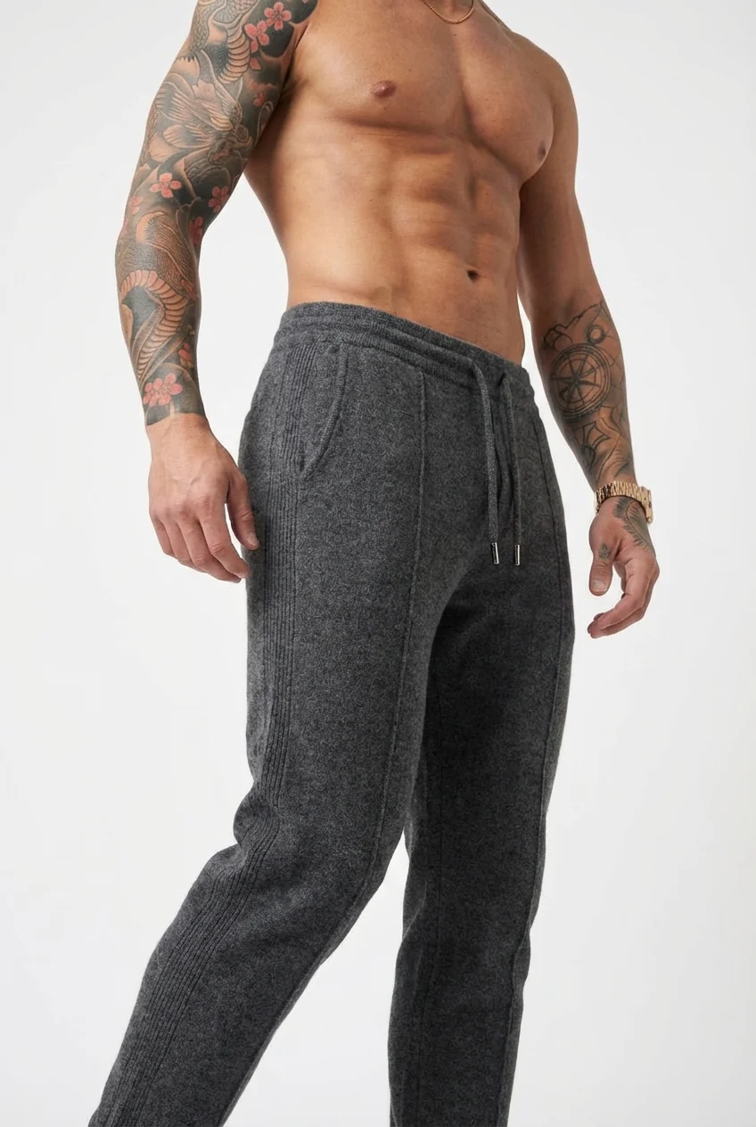 Cloud Merino Pants - Dark Grey - Image 3