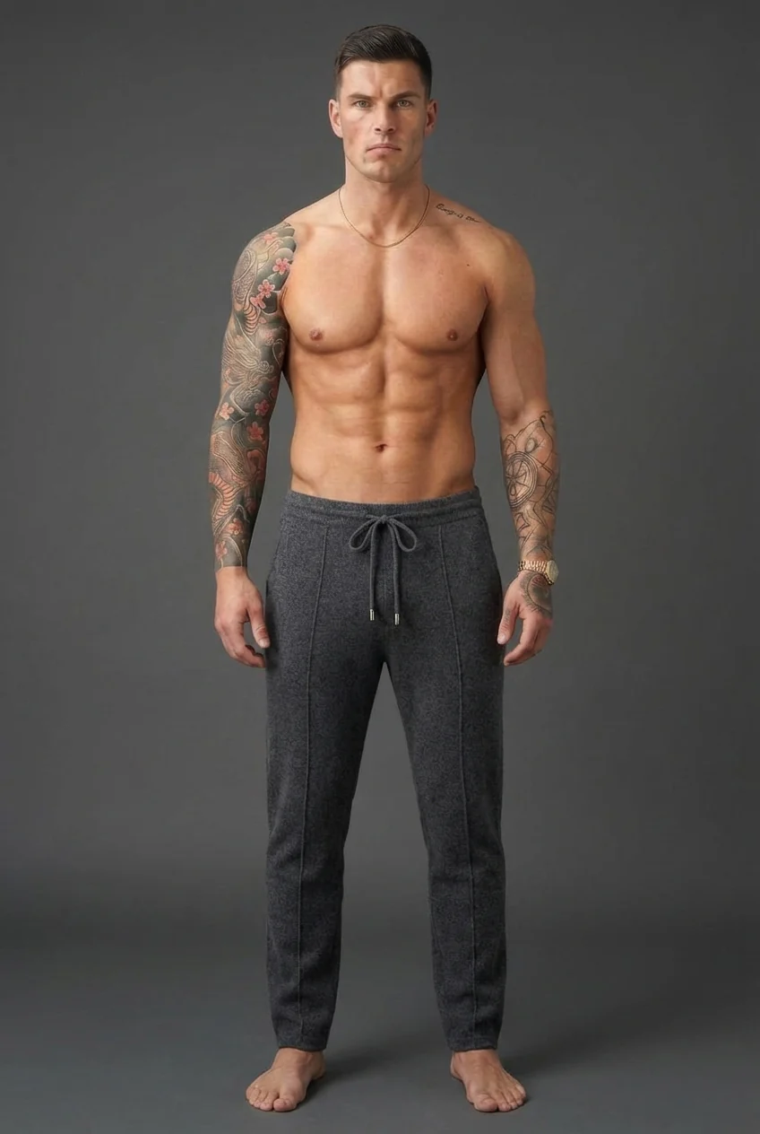 Cloud Merino Pants - Dark Grey - Image 4