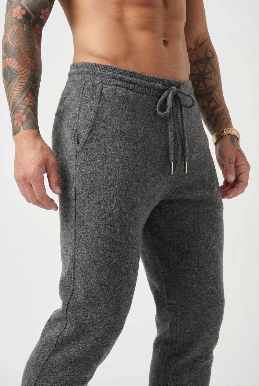 Cloud Merino Pants - Dark Grey - Image 6