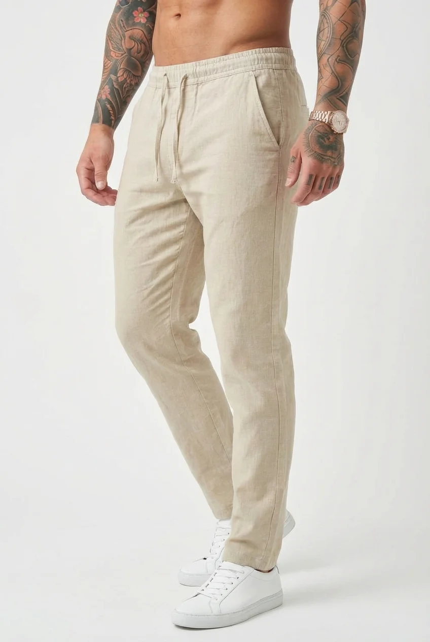 Coastal Ease Linen Pants - Image 5