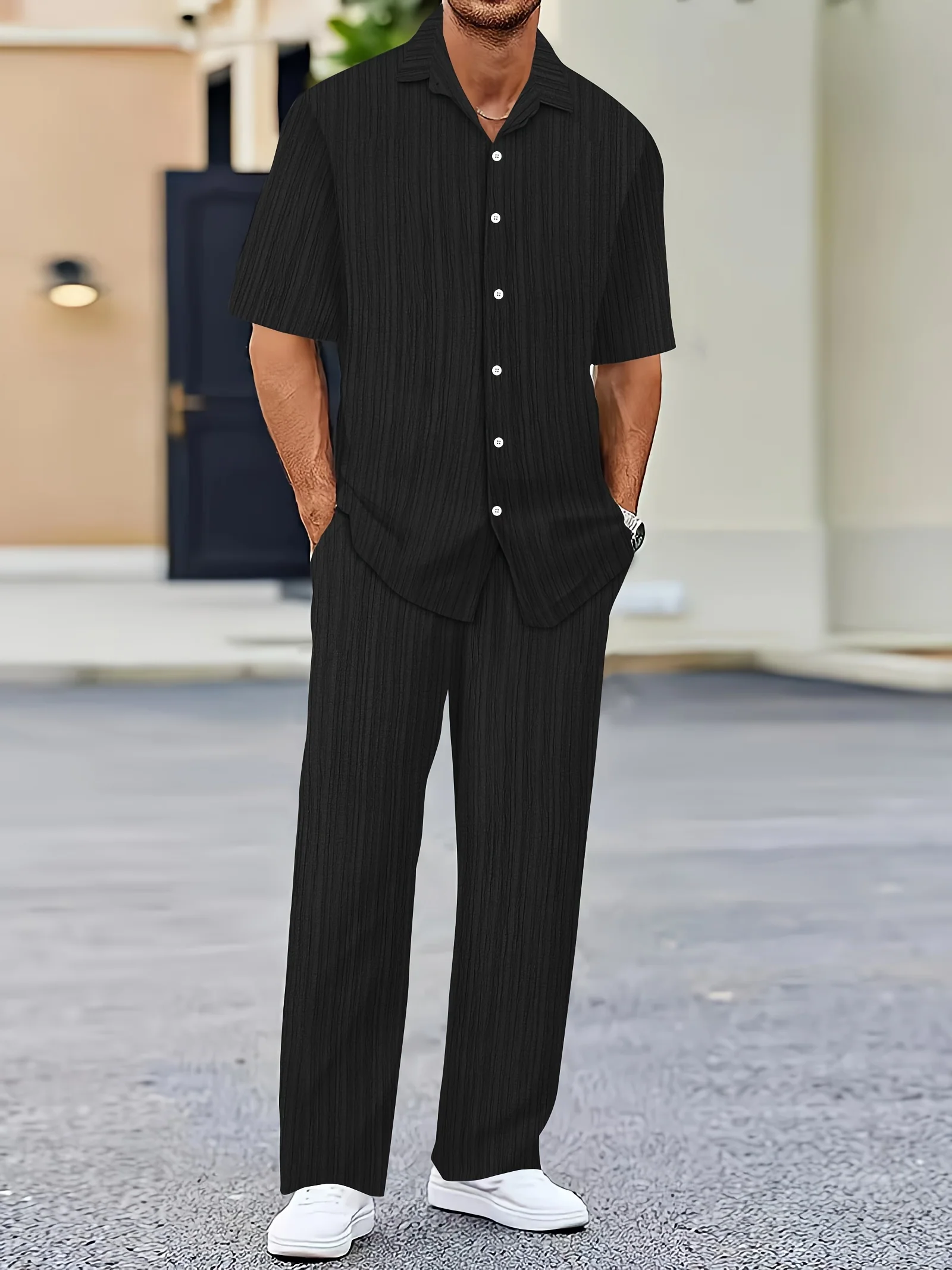 Elias Striped Two-Piece Summer Set - Image 10
