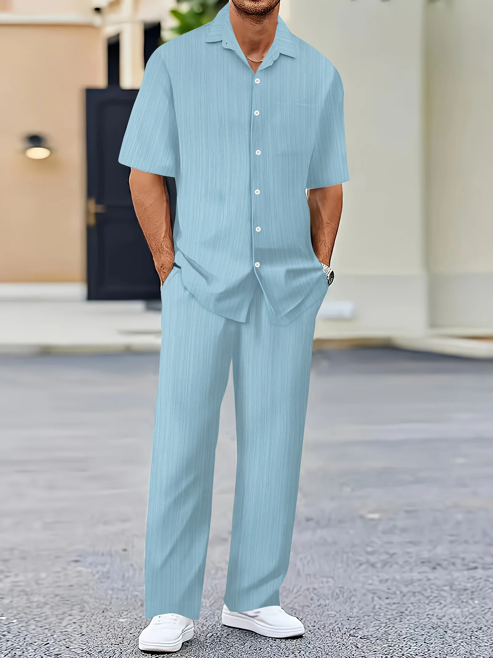 Elias Striped Two-Piece Summer Set - Image 11