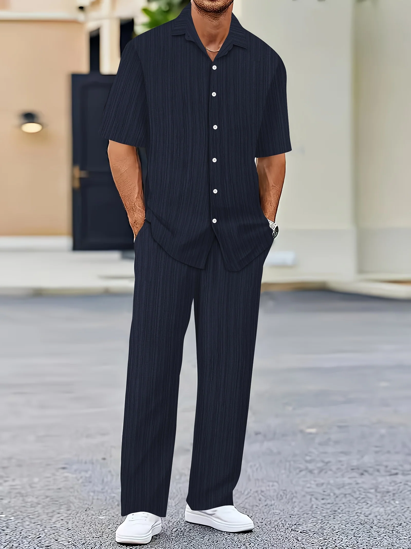 Elias Striped Two-Piece Summer Set - Image 7