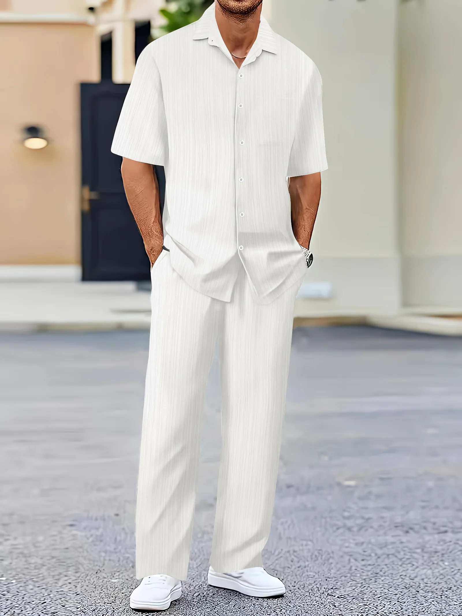 Elias Striped Two-Piece Summer Set - Image 8