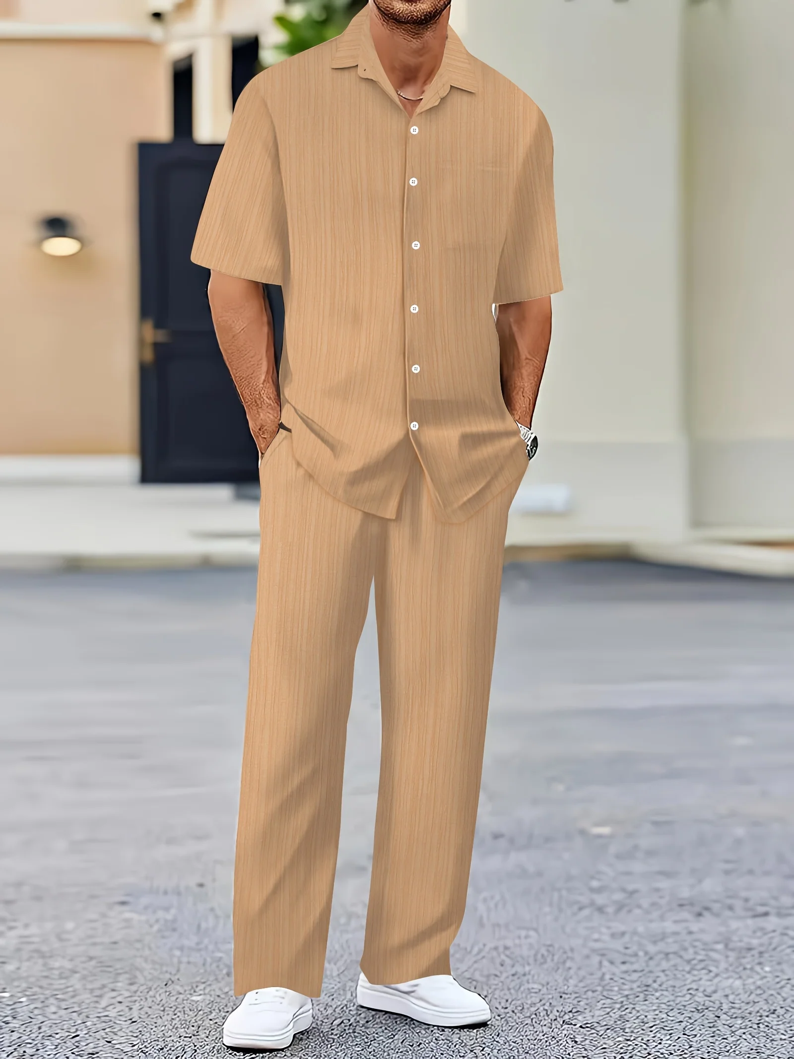 Elias Striped Two-Piece Summer Set - Image 9