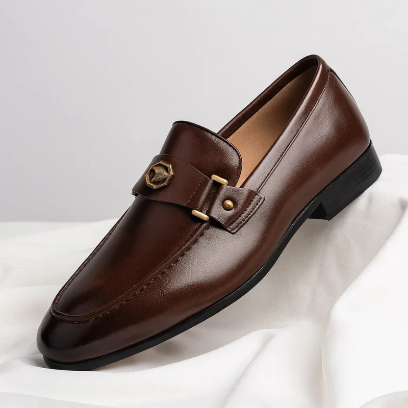 EVERTON LEATHER LOAFERS - Image 2