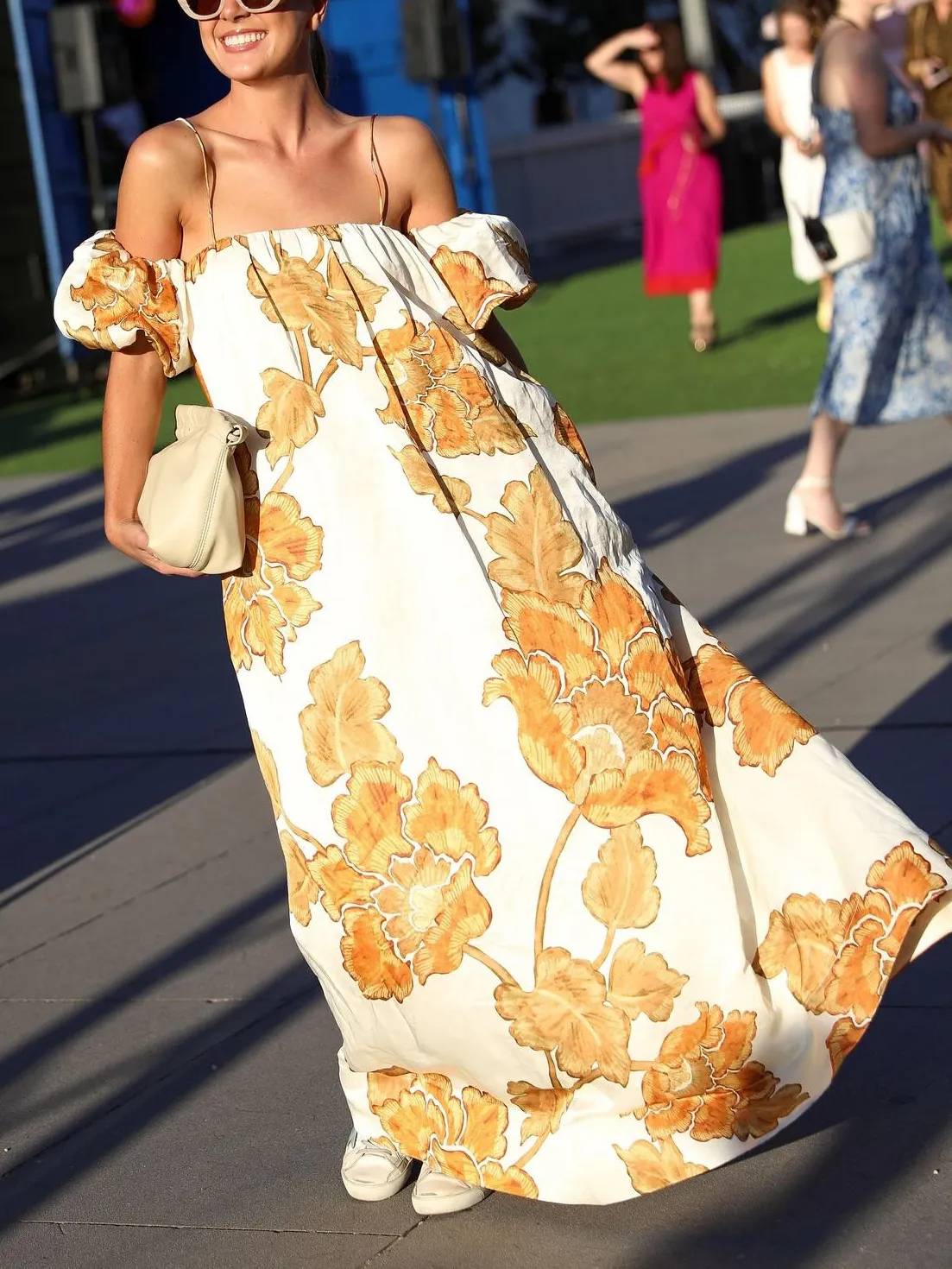Floral Print Sling Dress - Image 2